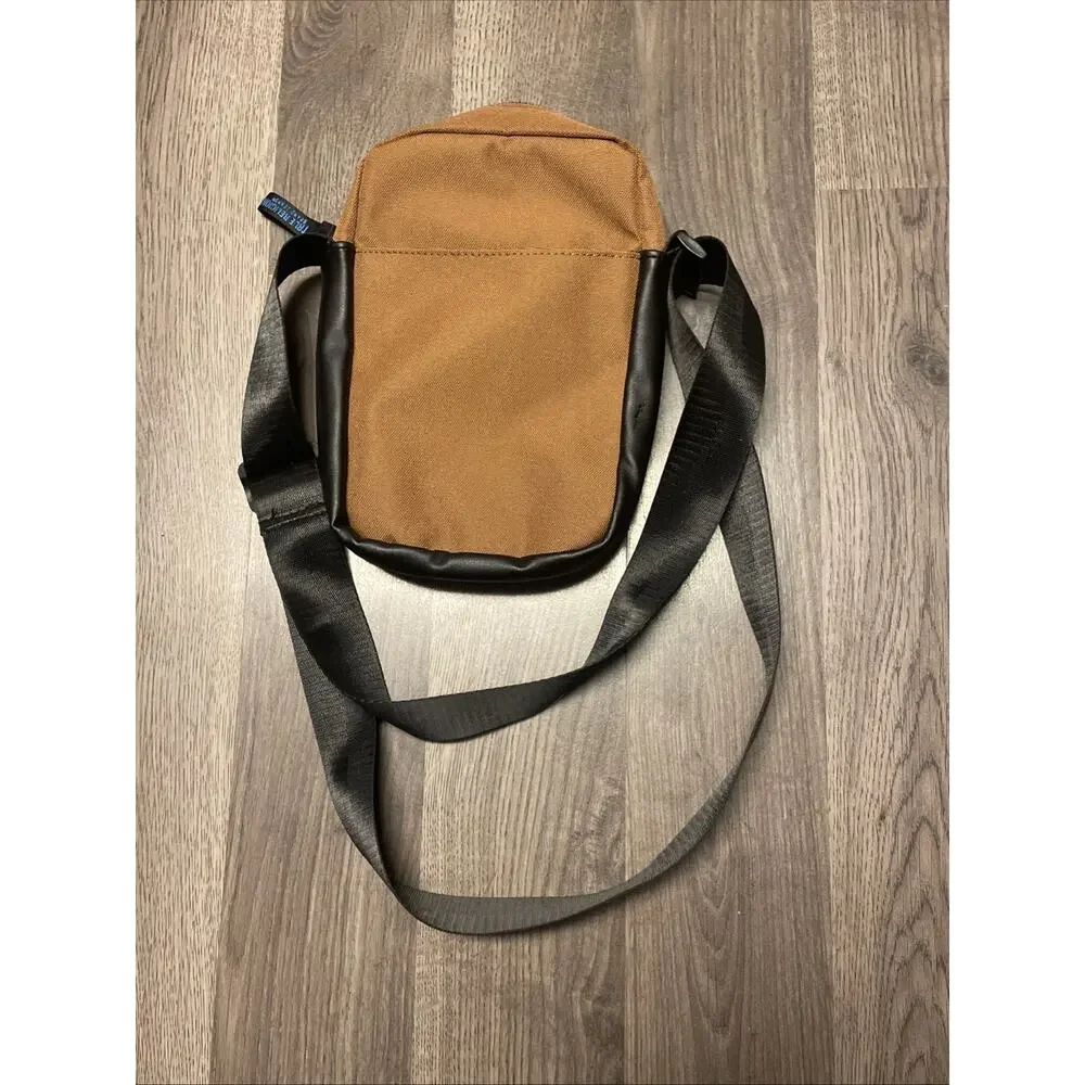 True Religion Brown Unisex Crossbody Waist Adjustable Strap